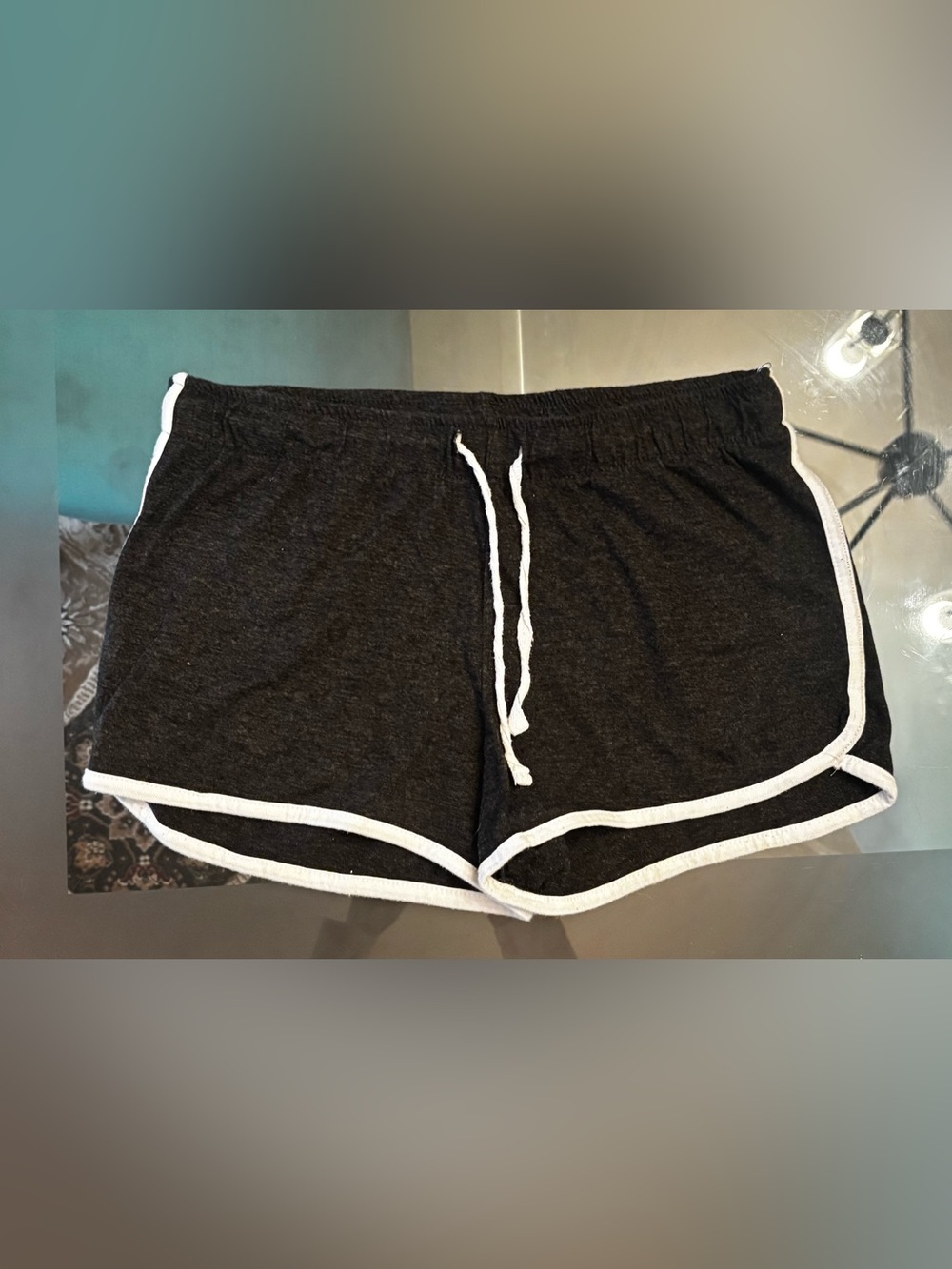 Streetwear Society Dark Grey Heather Micro Shorts